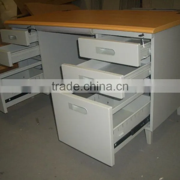 Computer Desk Steel Office Table Signle Side Desk Laptop Desk photo-3