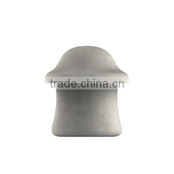 Home Deco Concrete Decorative Book Holder , Mushroom Bookends , Handcrafted Sculptures photo-3