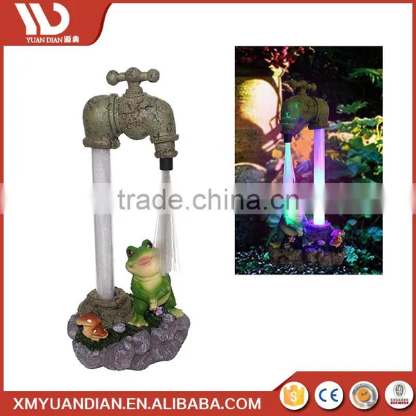 China Product Art Work Animal Resin Craft Solar Light Garden photo-2