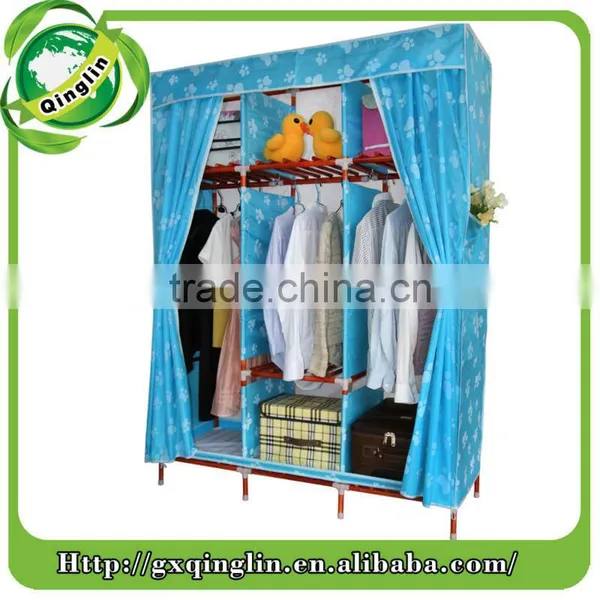 Foldable Wooden Wardrobe