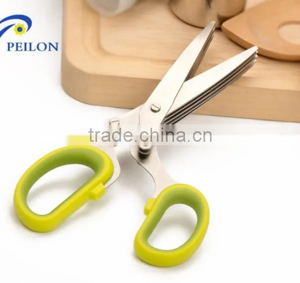 Chopped Green Onion Scissors Stainless Steel Meat Cutting Scissors photo-2