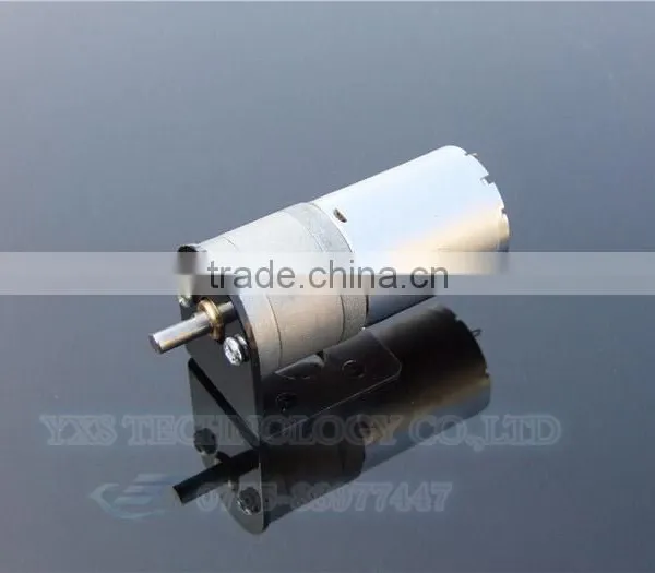 JGA25-370 6V 50rpm 100rpm 150rpm 200rpm 300rpm DC Gear Motor Whole Set for Intelligent Vehicle or Robot photo-2