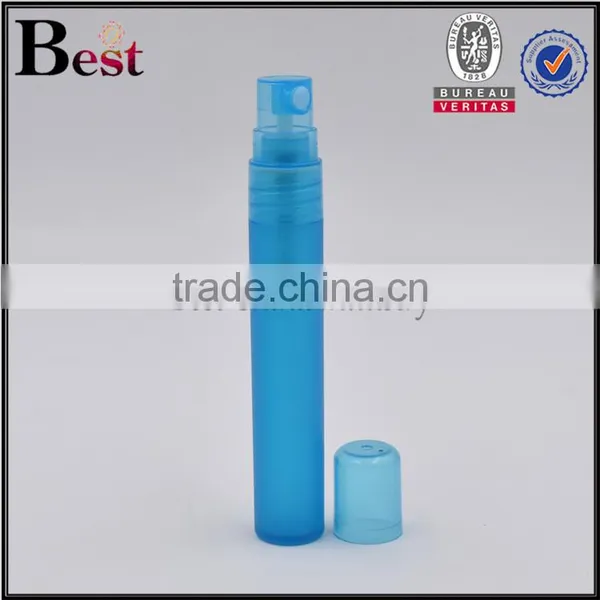 2017 Hot New Productsc 7ml 10ml Blue Orange Testing Fragrance Perfume Empty Plastic Bottle Spray Head Wholesale photo-2