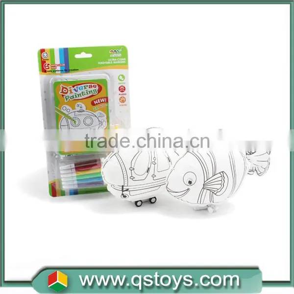 China Most Popular Products DIY Inflatable Clownfish and Plane Toys for Kids photo-2