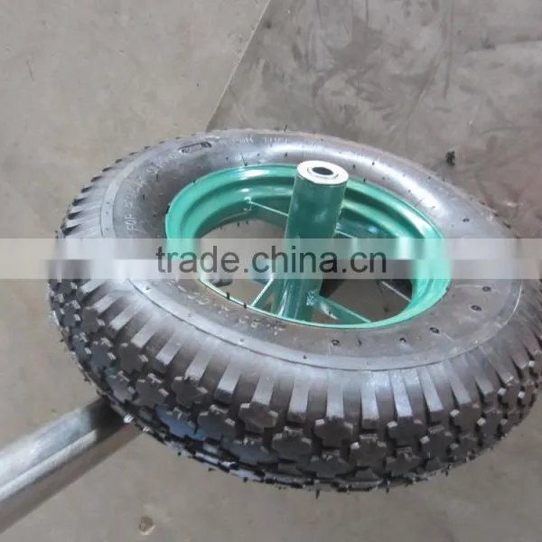 14"x3.50-8 Spoke Type Wheel Barrow Wheel photo-2