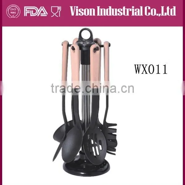 Nylon Kitchen Set Ladle Spoon Food Shovel] Wood Ladle