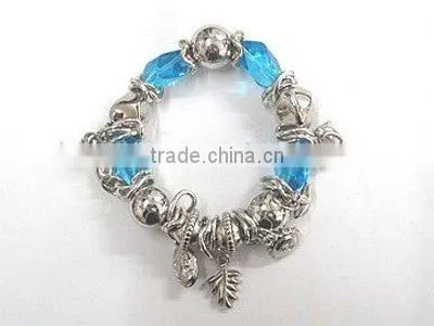 jewelry alloy feather cuff bracelet