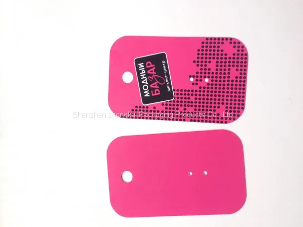 PVC Folded Jewelry Card for Bracelet Display photo-2