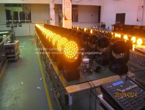 Gaga Lighting 36PCS 10W LED Moving Head Wash Light photo-2