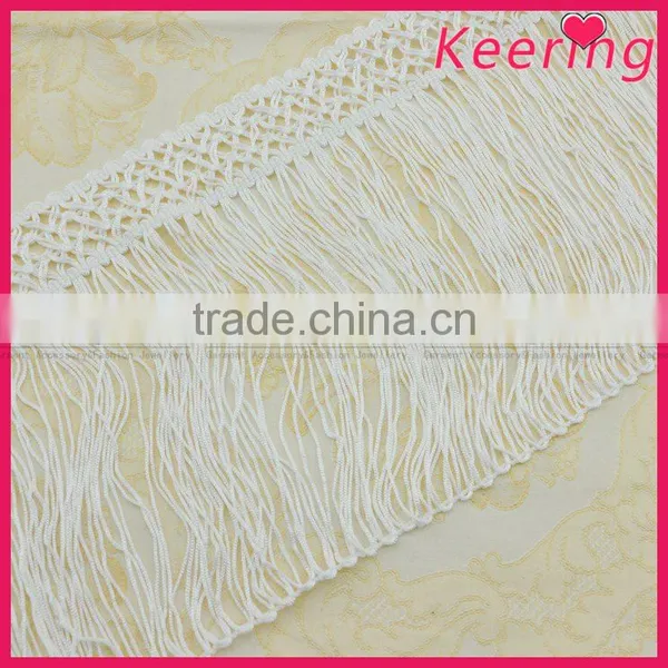 New Garment Trim Accessories Tassel Fringe In White Color WTPB-011 photo-2