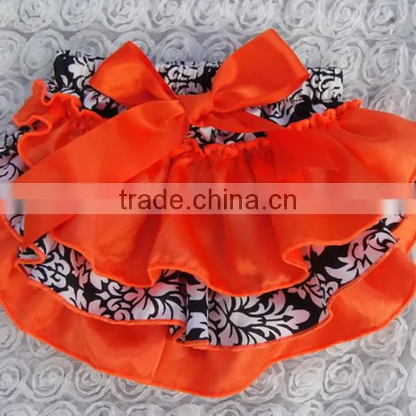 Hollaween Bloomers for Kids Wholesale Baby Satin Bloomer Kapu Ruffle Panties Baby Panties Bloomer photo-6