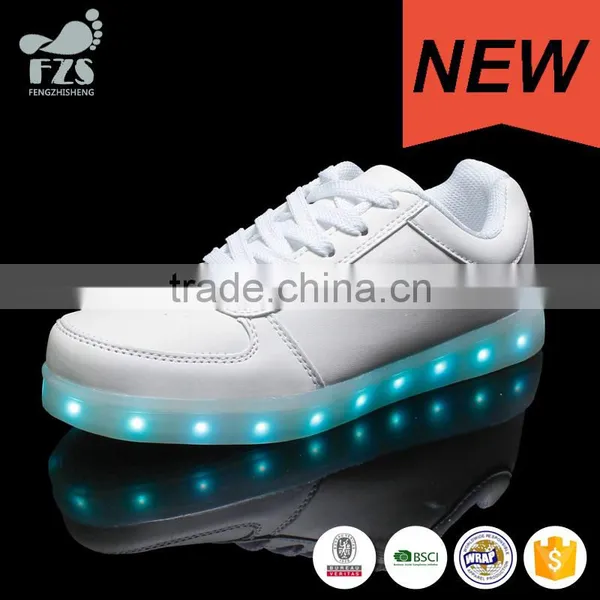 HFJH199 Wholesale Colorful Led Light Sport Shoes For Adults photo-2