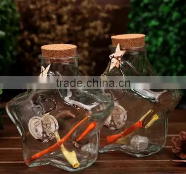 Big Glass Cork Wishing Bottle With Eiffel Tower Charms Custom Printing Logo Washing Bottles Girlfriend Birthday Gifts 2016 photo-6