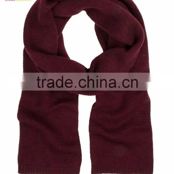 New Cashmere Pure Merino Wool Winter Scarf for Women photo-5