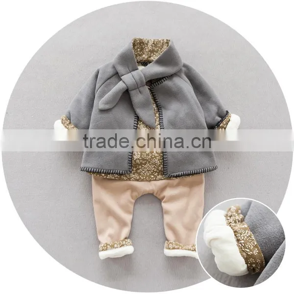 New Chidren Kids Clothing Set Autumn Winter Coat Cotton Kids Clothes photo-3