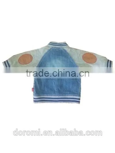 Cute Child Denim Jacket With Embroidery photo-2
