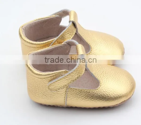 Popular Anti-skid Handmade Soft Leather Baby Shoes photo-4