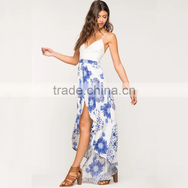 High-low Lace and Floral Women's Romper 2015 Hot Sell Clothes photo-2