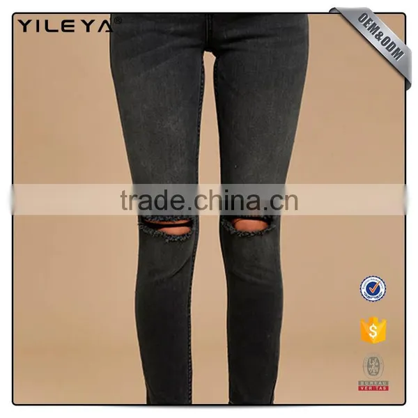 New Design Pants,lady Skinny Jeans Women Denim Jean Pants photo-6
