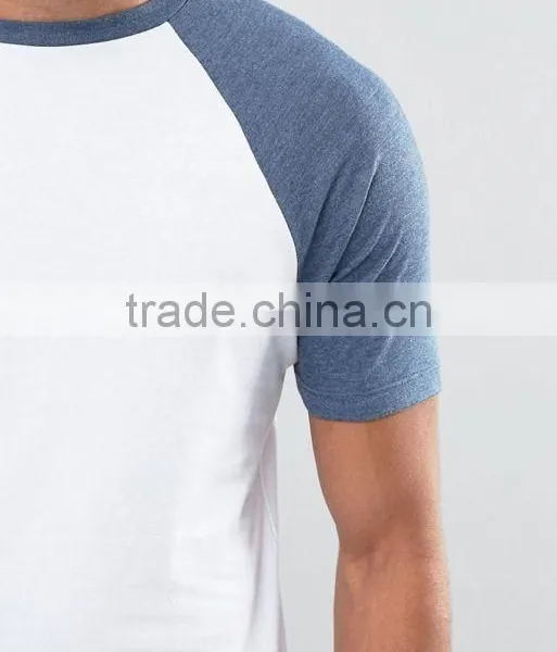 T-Shirt With Contrast Raglan Sleeves photo-3