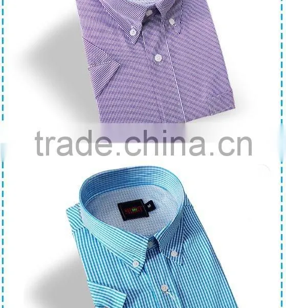 Wholesale Button Down Short Sleeve Check Casual Fishing Shirts photo-4
