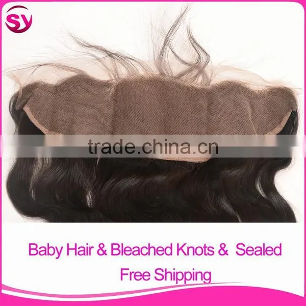 Wholesale Virgin Hair Vendors 13 By 4 Full Lace Frontals With Baby Hair 100% Brazilian Hair Closure Deep Curly photo-4