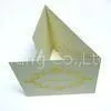 Full Color Wedding Invitation With Golden Hot Stamping, Greetings Card Printing Service