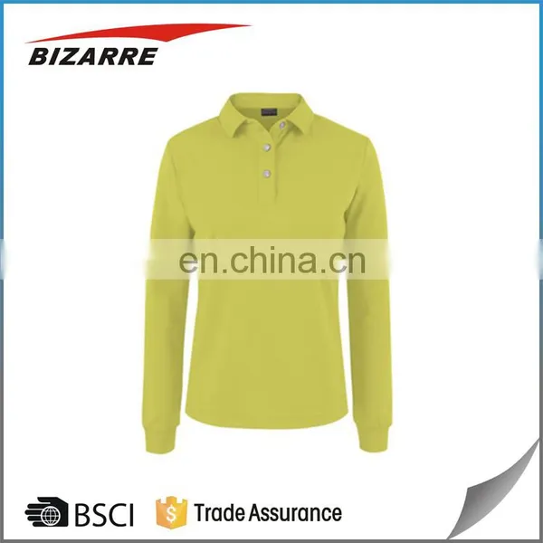 NR 100% Polyester Polo Shirt Long Sleeve of China photo-5