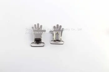 Kids Mitten Glove Keeper Clips Hand Style 1 Inch photo-2
