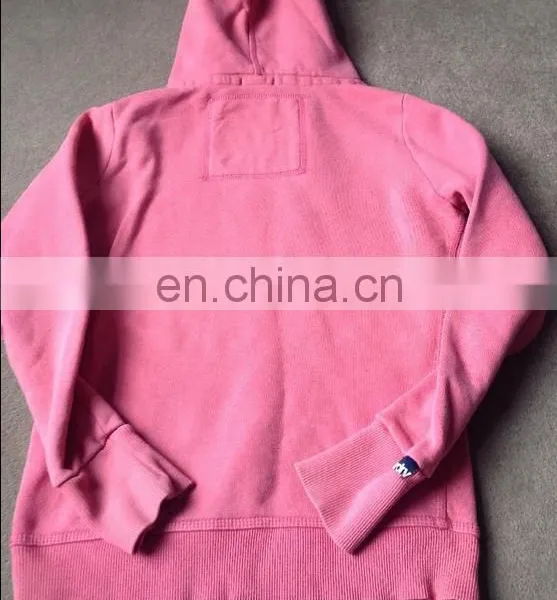 China Supplier 2016 New Design Ladies Enzyme Washed Casual Hoodie/T Shirt Tops photo-4