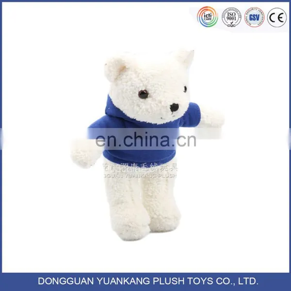 Direct Manufacturer With ICTI Certificate Plush White Soft Teddy Bear Toy photo-5