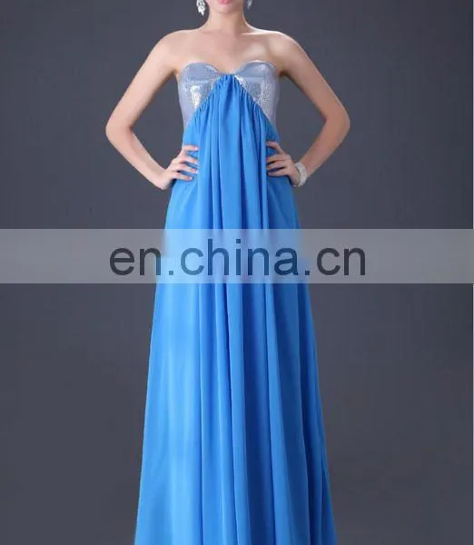 Grace Karin Sexy Backless Sequins Evening Dress Long Chiffon Size US 2~16 CL3444-3 photo-3