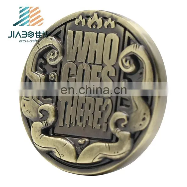 Zinc Alloy Dia Casting American 3d High Relief Souvenir Metal Coin photo-3