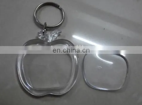 Custom Blank Plastic Key Tag Which Insert Paper photo-3