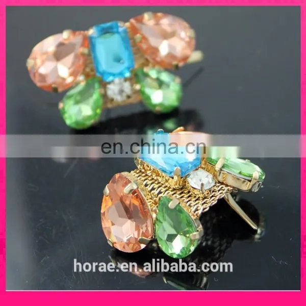 High Quality Crystal Rhinestone Shoe Accessory Shoe Buckle for Lady Shoes photo-5