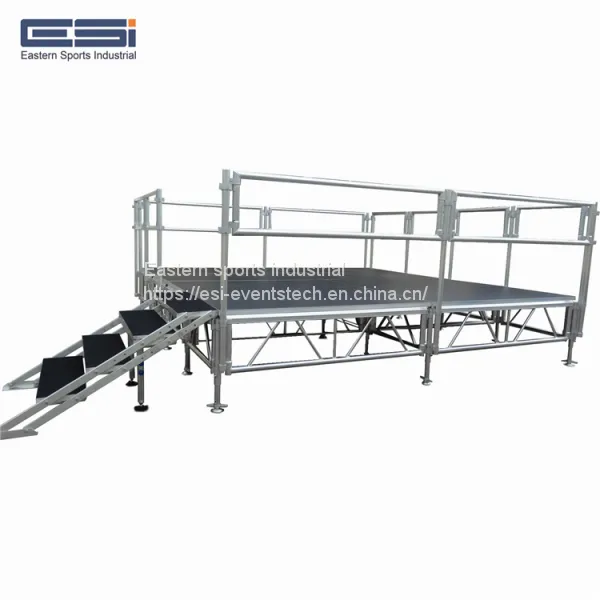 Aluminum Stage Platform for Sale,aluminum Stage Riser,aluminum Wedding Stage,aluminum Wedding Stage Platform photo-3