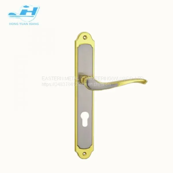 GP Steel Lever Handle Mortise Lock Door Handle With Cylinder Hole Used in Wooden Door or Bathroom photo-5