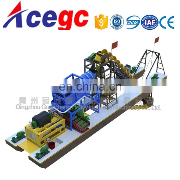 Price of China Sand/gold Bucket Chain Dredger Machine for Sale