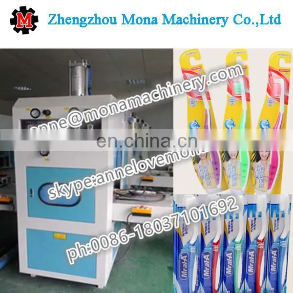 Recommended Pvc High Frequency Blister Welding Machine Pvc Toothbrush Sealing Machine Pet Toothbrush Packing Machine photo-4