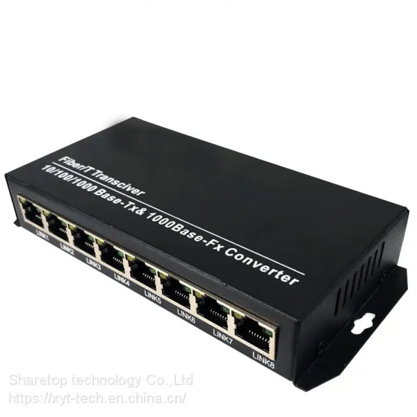 Customized 1 2 4 8 16 Fiber 2 4 8 16 Ethernet Fiber Media Converter Fiber Switch photo-5