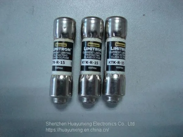 KTK-R-15 Bussmann Fuses KTK-R Class CC 600Vac, Fast-acting Fuses photo-5