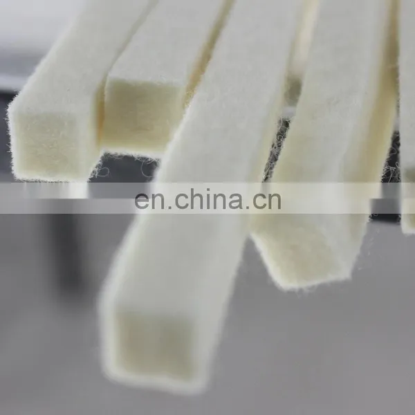 High Quality White 100% Wool Kevlar Felt Strip For Oil Seal photo-5