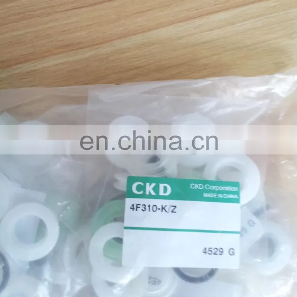 Pneumatic Cylinder Metric Single Lipped PU Piston Rod Oil Seal Ring White For Solenoid Valve CKD 4F310-KZ photo-2