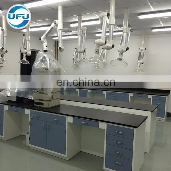 Laboratory Furniture All Steel Wall Bench Price photo-6