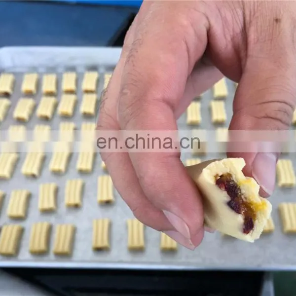 High Speed Good Quality Jam Stuffed Encrusting Cookies Forming Machine photo-6