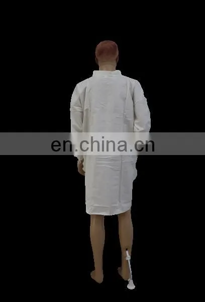 Sterile Zipper Frock for Pharmacy Compounding Use With Thump Loop photo-2