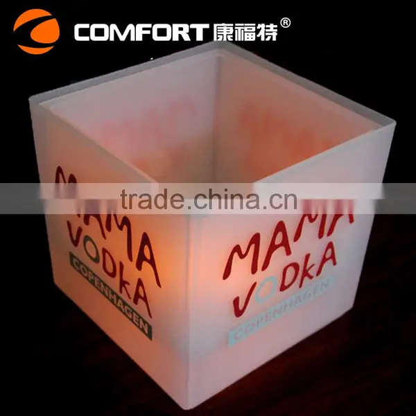 Custom Standing Square Wine Ice Bucket photo-6