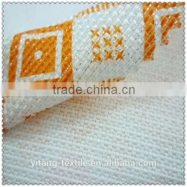 Yarn Dyed Matellic Polyester Fabric photo-2