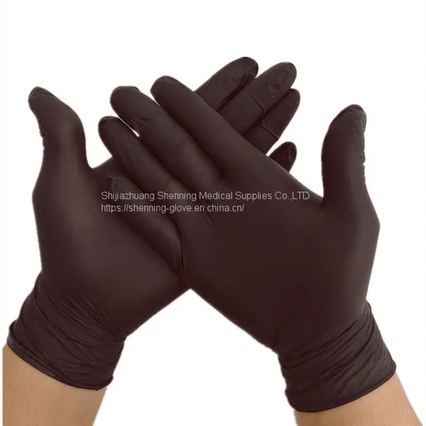 Disposable Nitrile Blue/black/white Gloves Tattoo Gloves Black Nitrile