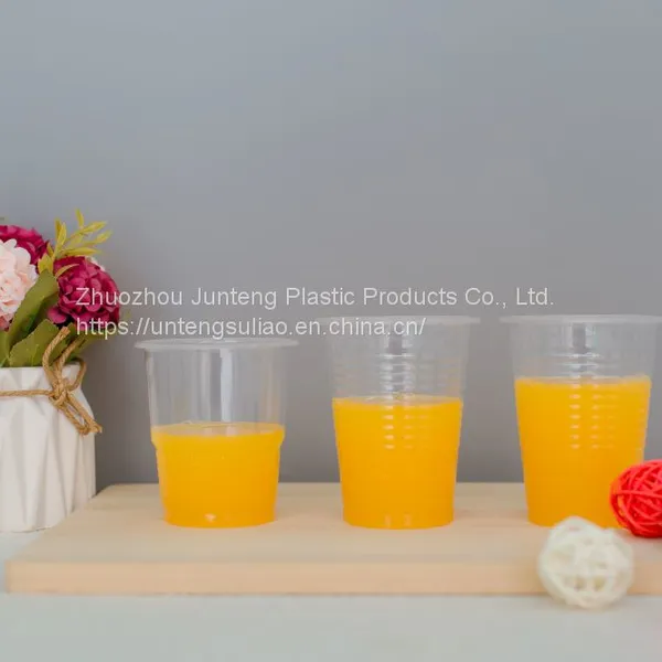 5oz 170cc Plastic Cups Disposable pp Clear Drinking Water Juice Cups photo-5